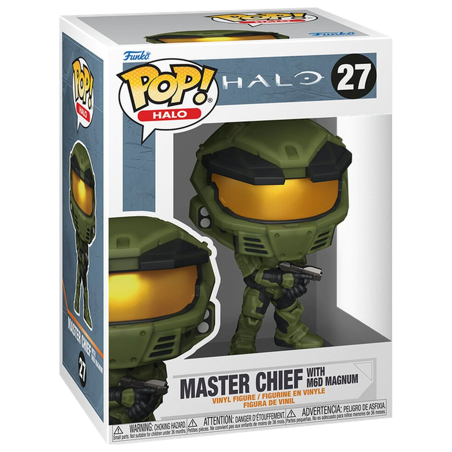 Funko POP figúrka Halo Master Chief with M6D Magnum produktová fotografia