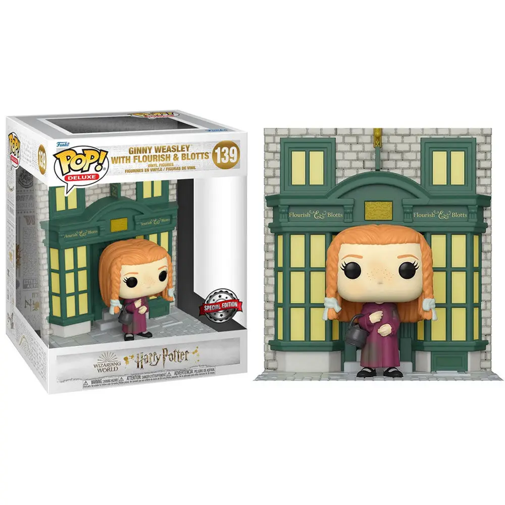 Figúrka POP Harry Potter Diagon Alley Ginny Weasley Flourish & Blotts Exclusive produktová fotografia
