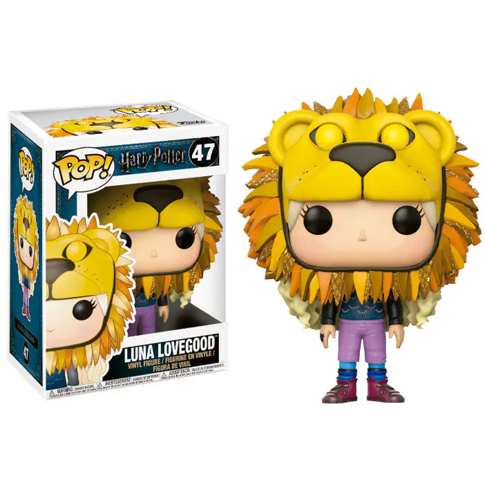 POP figúrka Harry Potter Luna Lovegood s levovou hlavou termékfotó