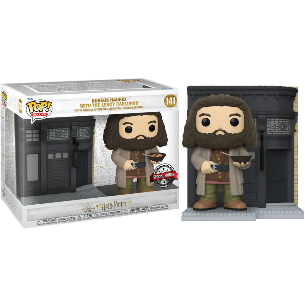 POP figúrka Harry Potter Diagon Alley Rubeus Hagrid The Leaky Cauldron Exclusive produktová fotografia