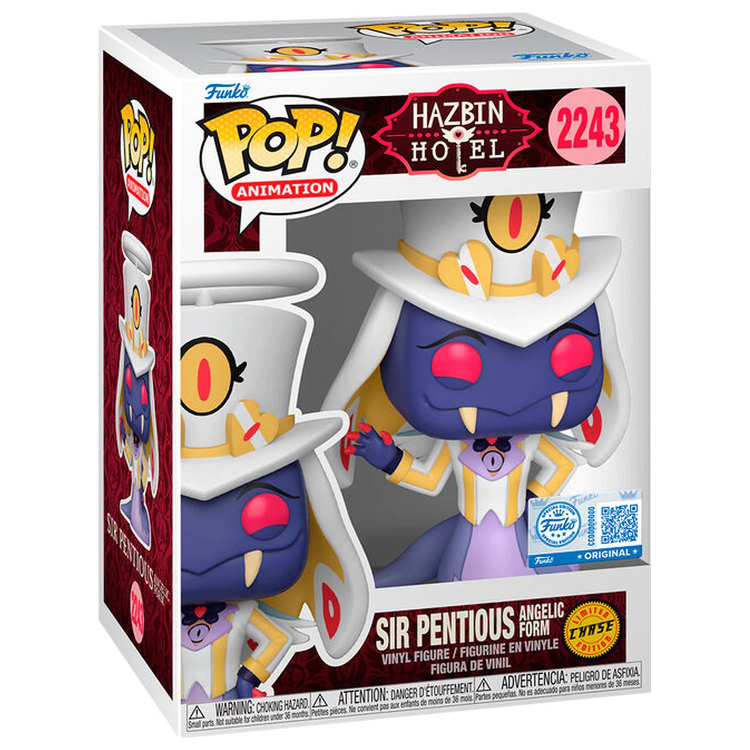 Funko POP figúrka Hazbin Hotel Sir Pentious Exclusive Chase produktová fotografia