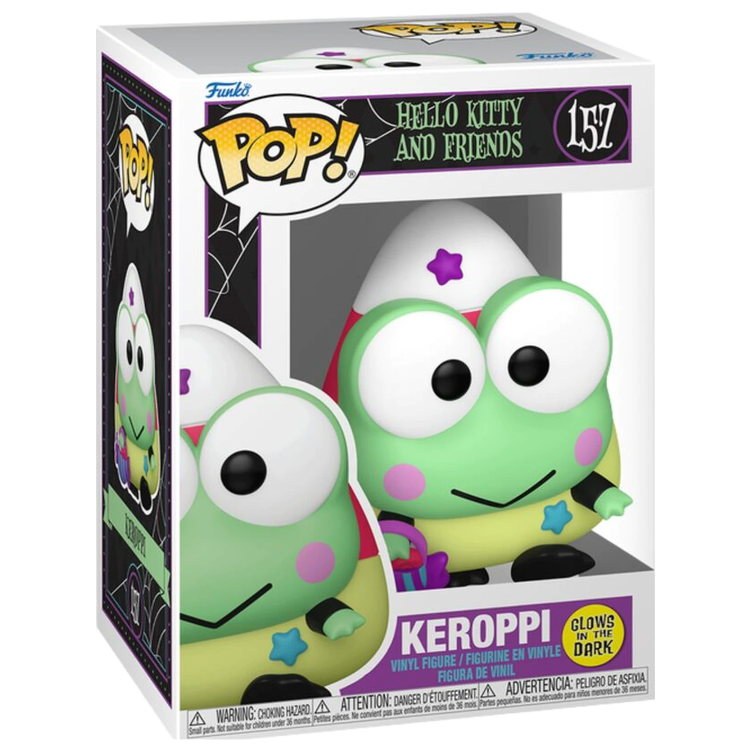 Funko POP figúrka Hello Kitty And Friends Keroppi Spooky Glow produktová fotografia