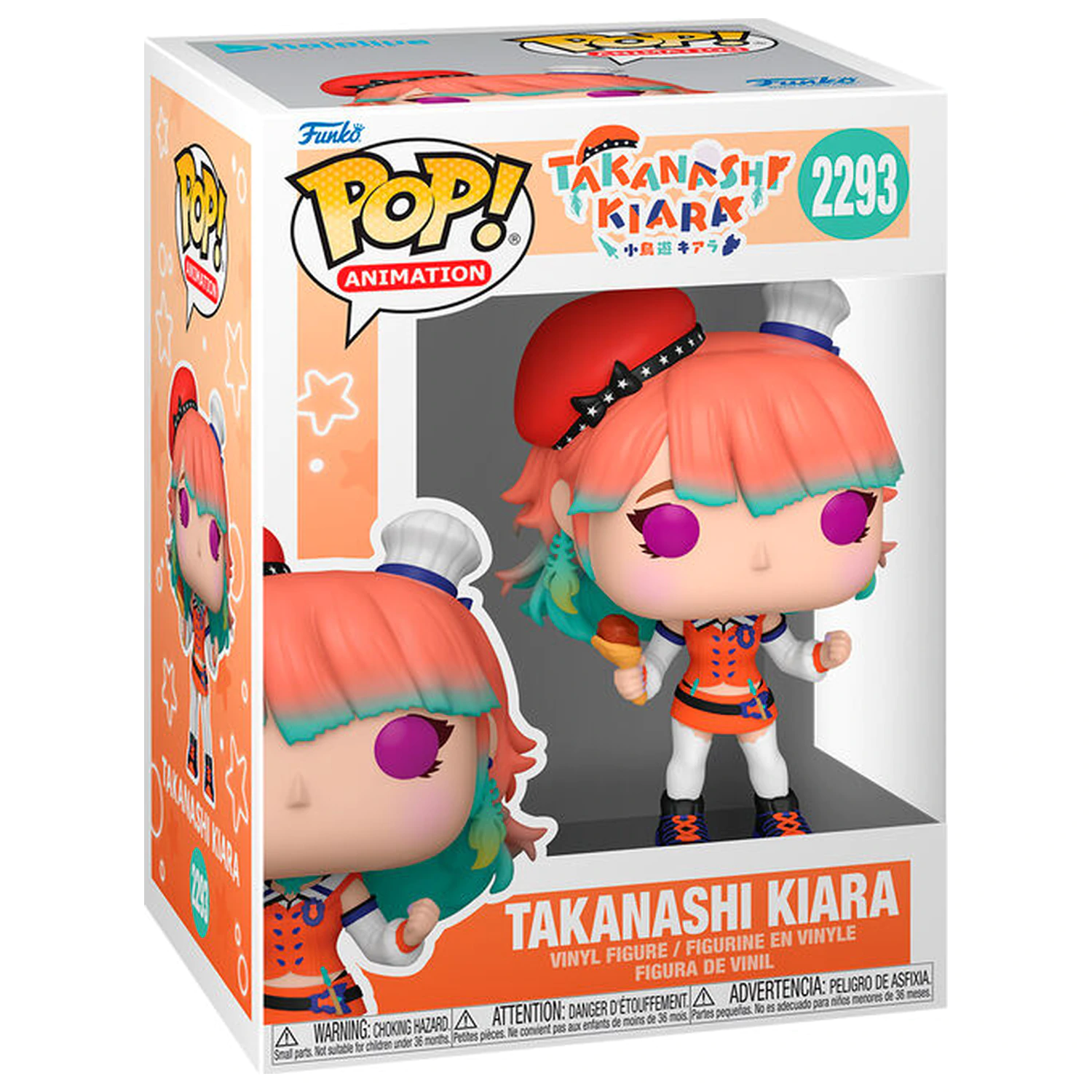 Funko POP figúrka Hololive Takanashi Kiara produktová fotografia