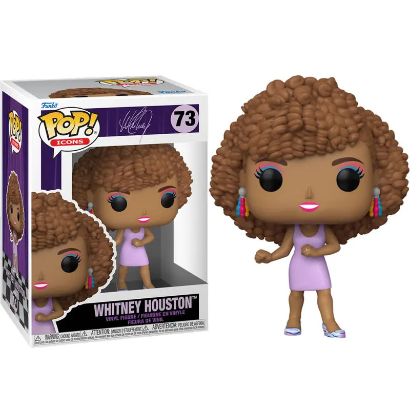 Whitney Houston POP! Icons Vinyl figúrka IWDWS 9 cm termékfotó