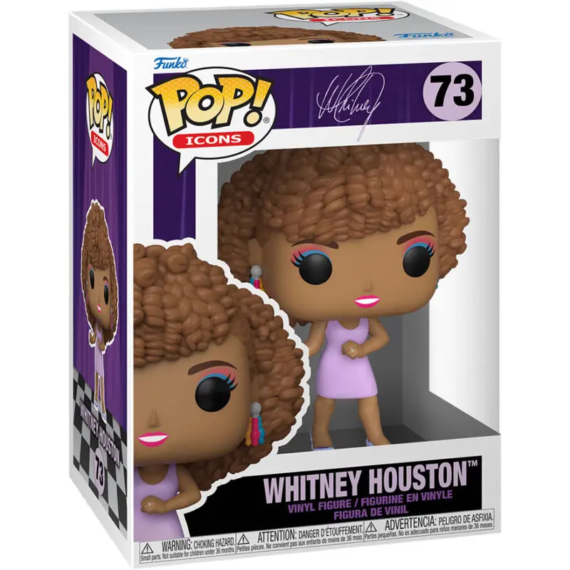 Whitney Houston POP! Icons Vinyl figúrka IWDWS 9 cm termékfotó