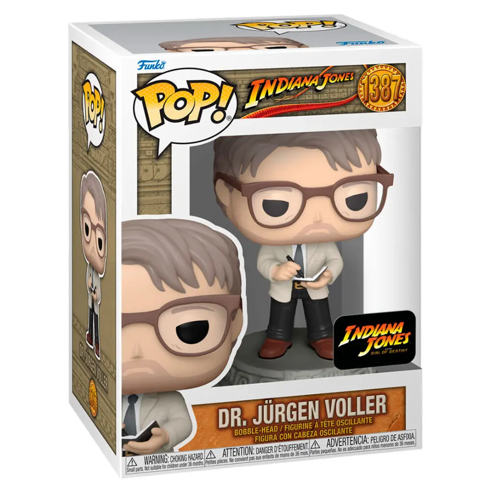 Indiana Jones 5 POP! Movies Vinyl Figúrka Dr. Jurgen Voller 9 cm termékfotó