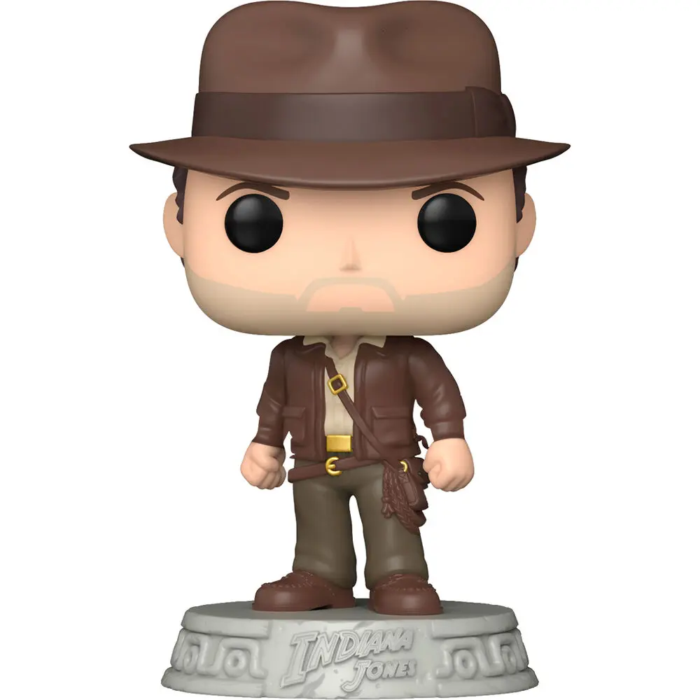 Indiana Jones POP! Movies Vinyl figúrka Indiana Jones kabáttal 9 cm termékfotó