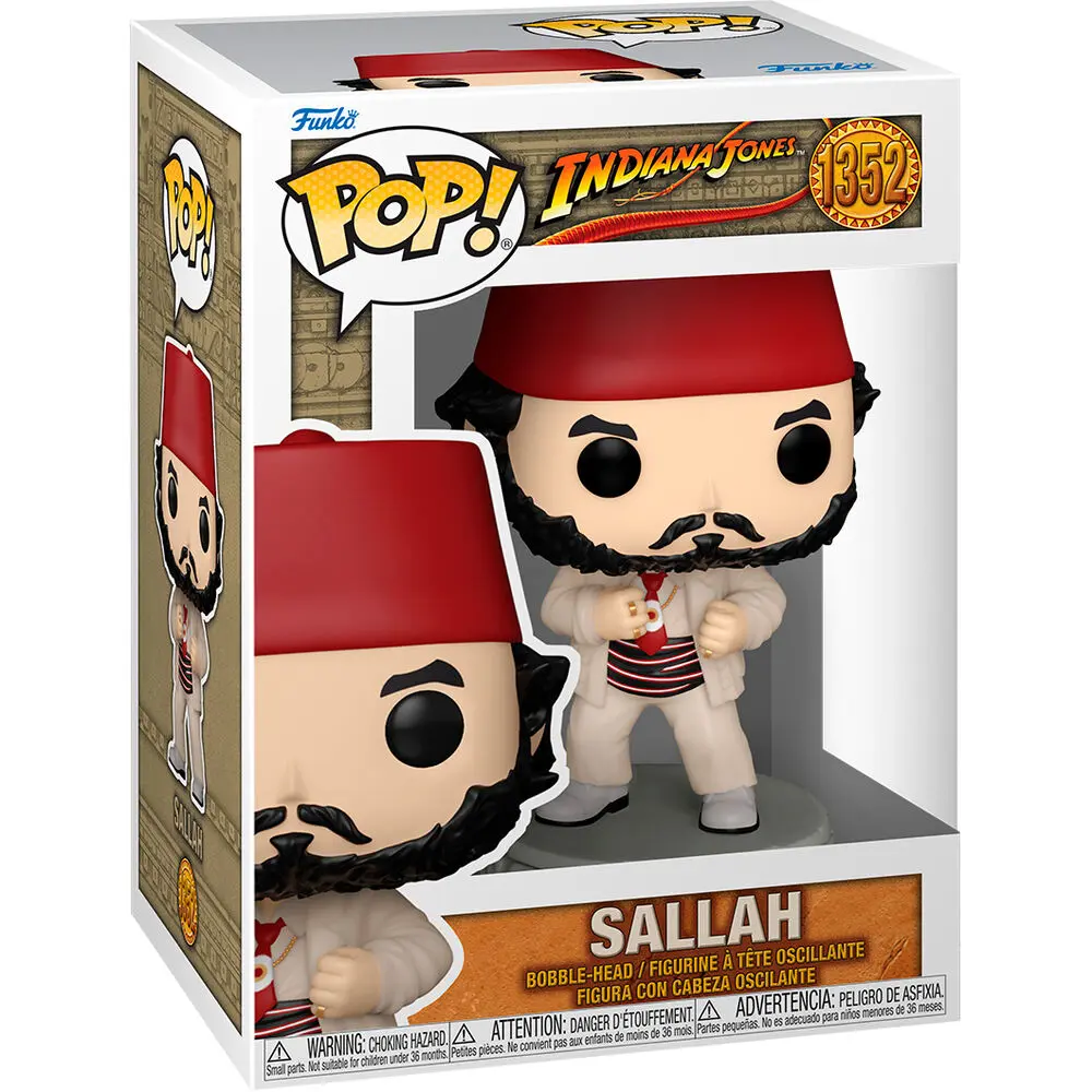 Indiana Jones POP! Movies vinylová figúrka Sallah 9 cm termékfotó