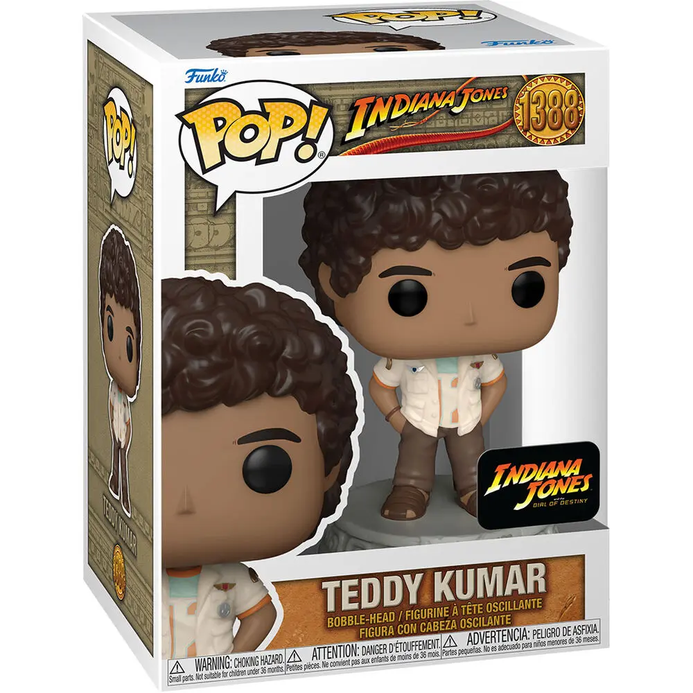 Indiana Jones 5 POP! Movies Vinilová figúrka Teddy Kumar 9 cm termékfotó