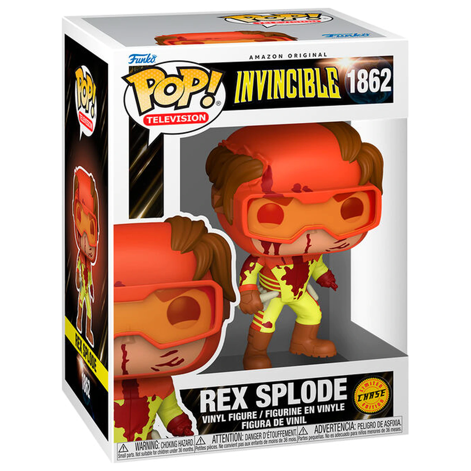 Funko POP figúrka Invincible Rex Splode Chase produktová fotografia