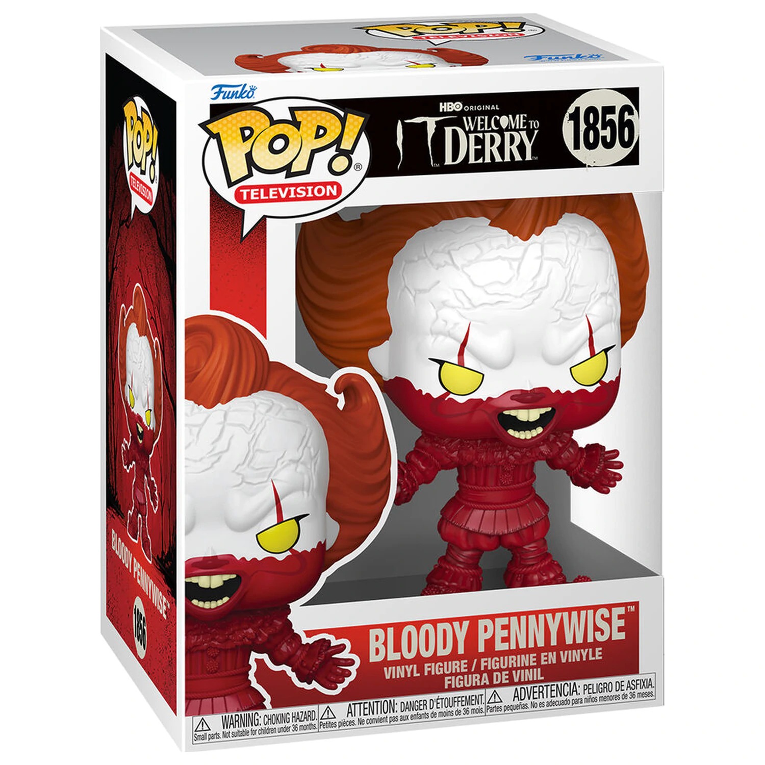Funko POP figúrka IT Welcome To Derry Bloody Pennywise produktová fotografia