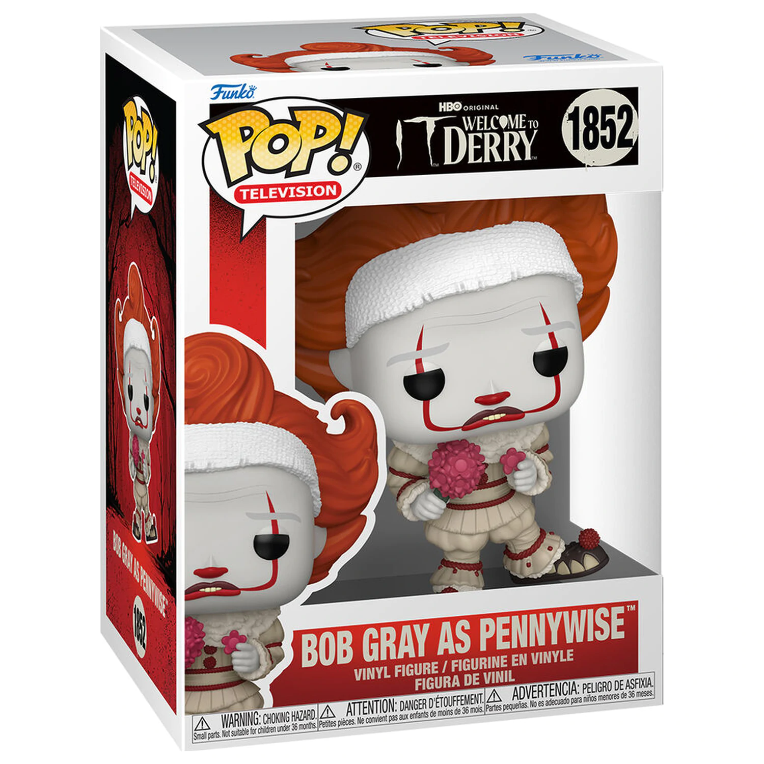 Funko POP figúrka IT Welcome To Derry Bob Gray ako Pennywise produktová fotografia