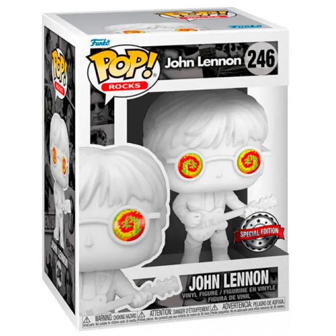 John Lennon POP! Vinilová figúrka John Lennon so psychedelickými odtieňmi 9 cm termékfotó