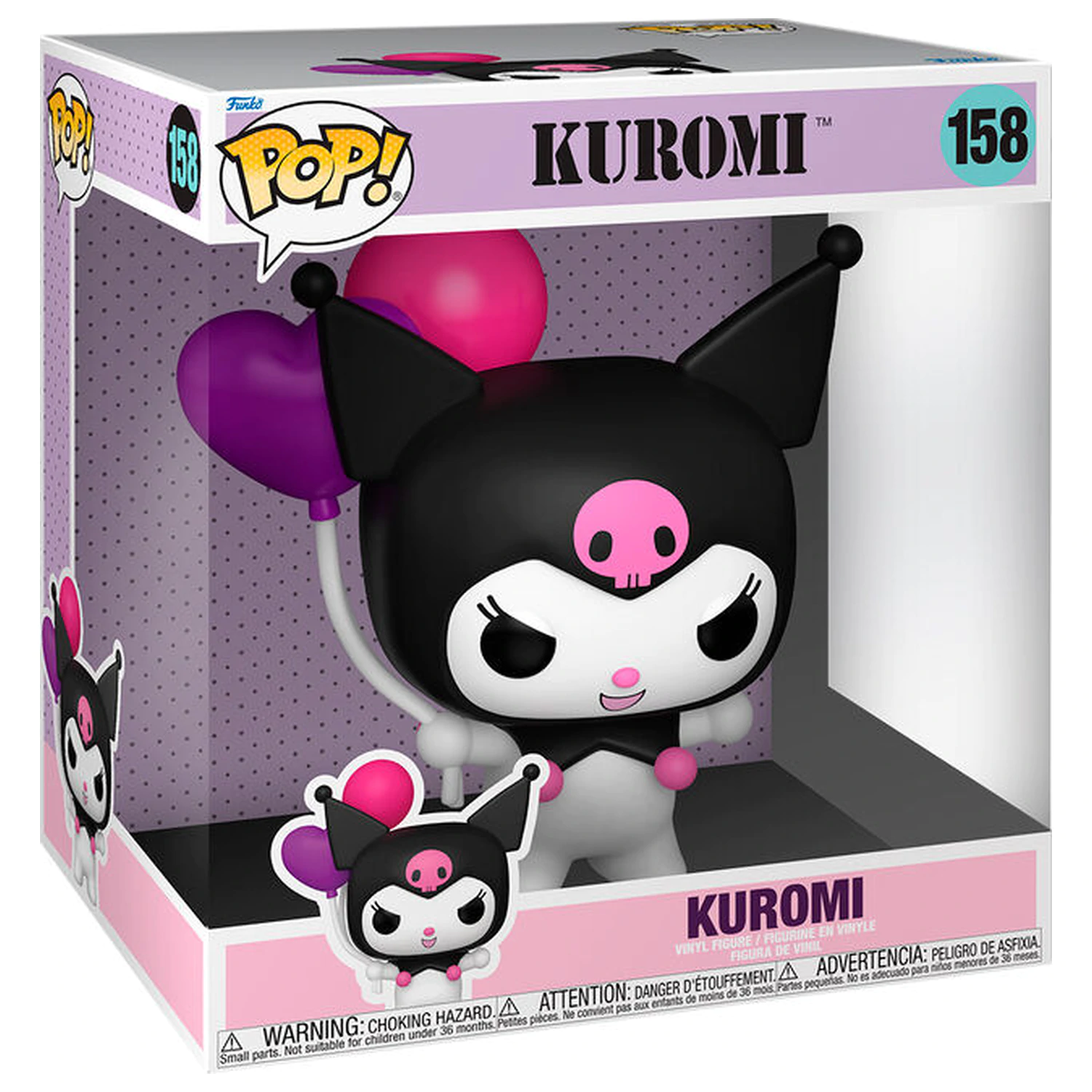Funko POP figúrka Jumbo Kuromi produktová fotografia