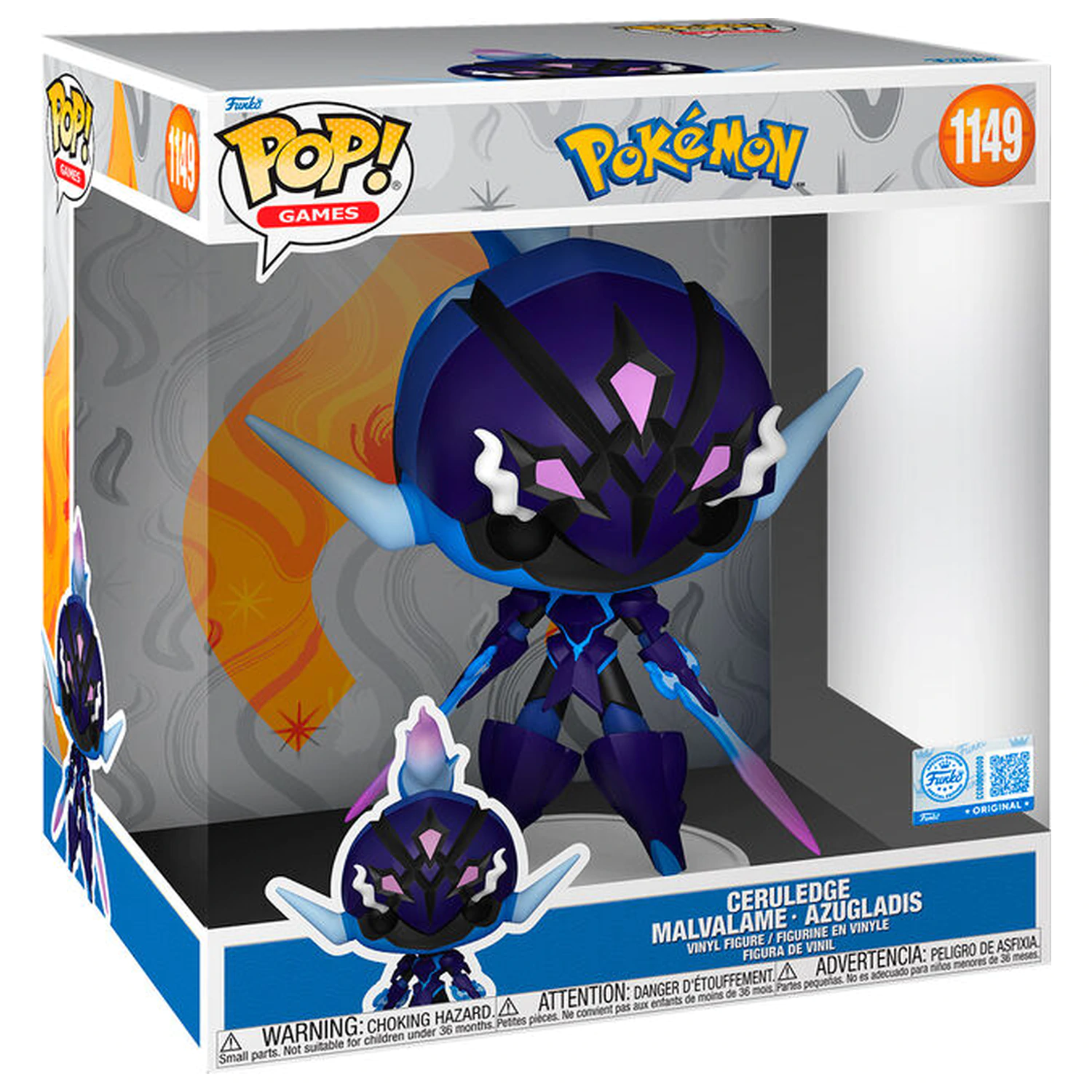 Funko POP figúrka Jumbo Pokemon Ceruledge Malvalame Azugladis Exkluzívna 25 cm produktová fotografia