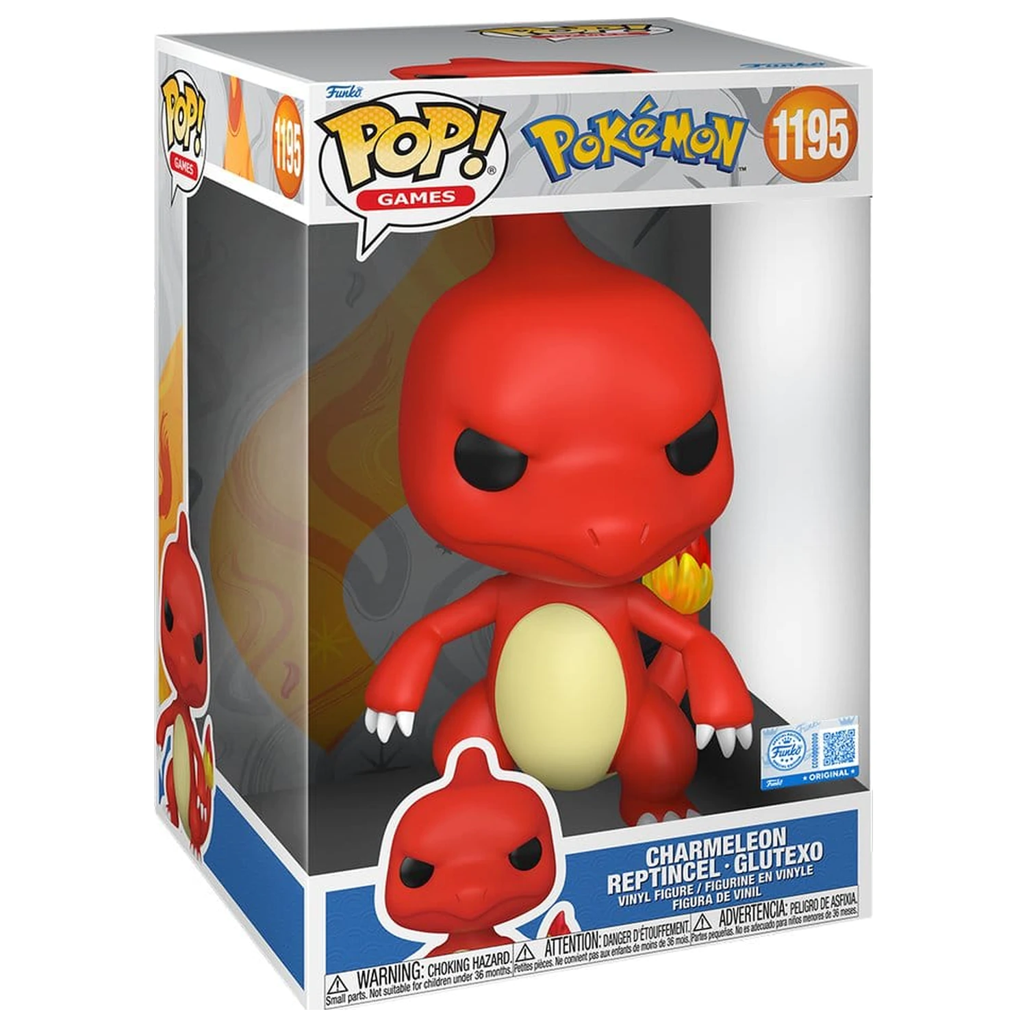 Funko POP figúrka Jumbo Pokemon Charmeleon produktová fotografia