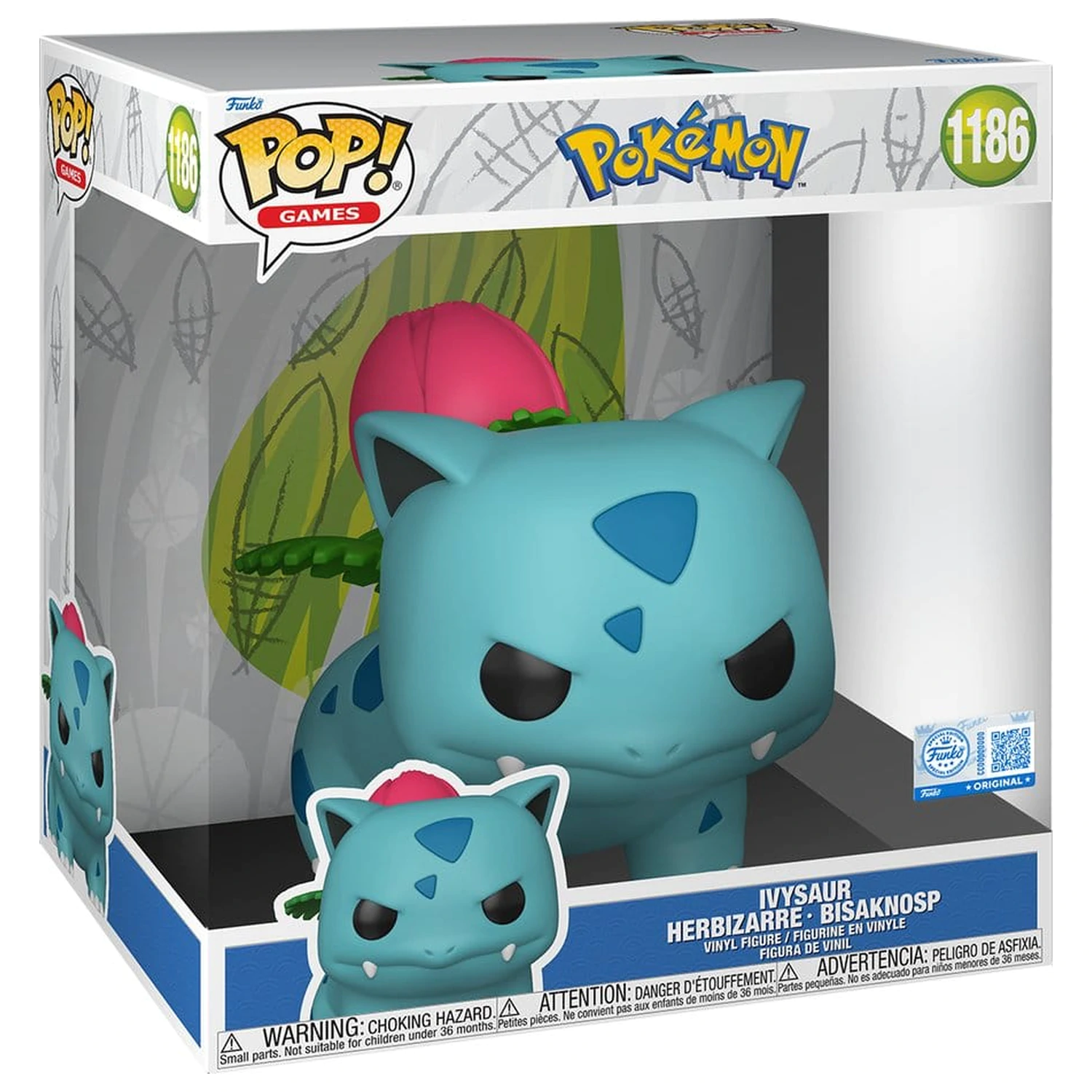Funko POP figúrka Jumbo Pokemon Ivysaur produktová fotografia