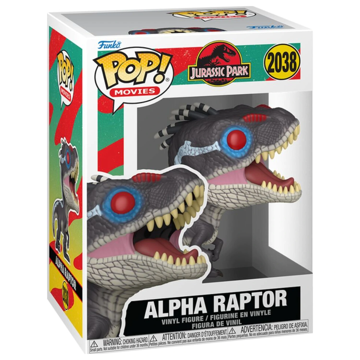 Funko POP figúrka Jurassic Park Alpha Raptor produktová fotografia