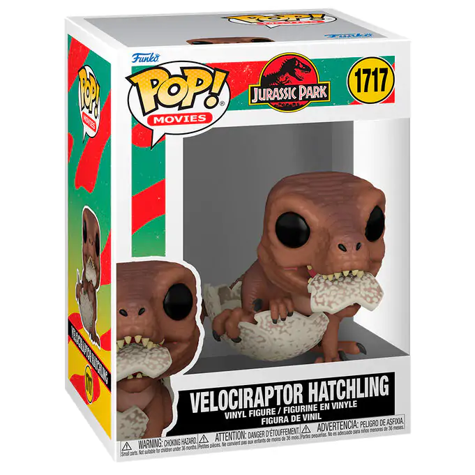 Funko POP figúrka Jurassic Park Velociraptor Hatchling produktová fotografia