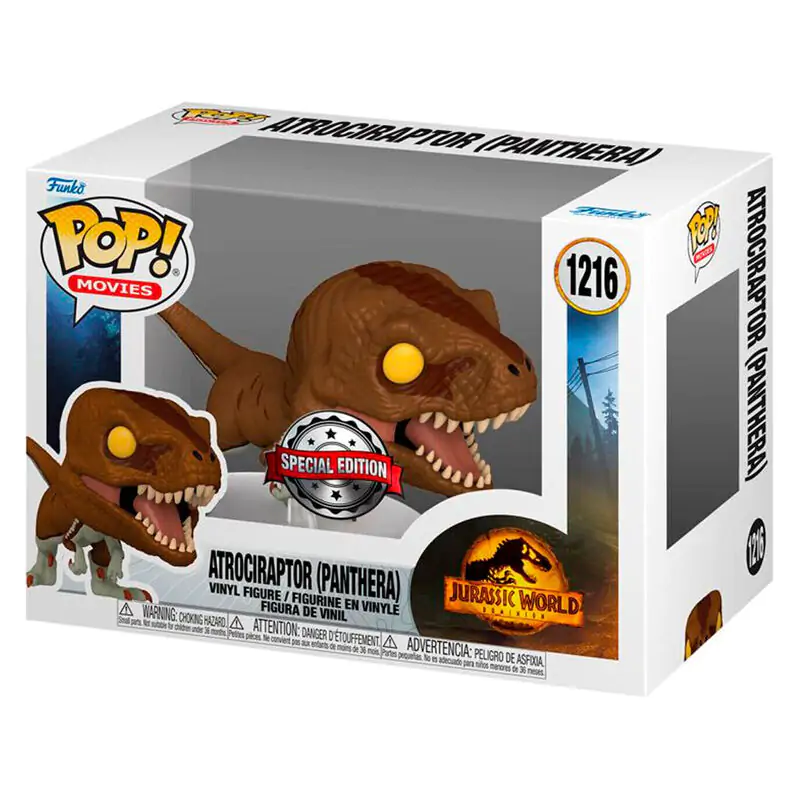 Figúrka POP Jurassic World 3 Atrociraptor Panthera Exclusive produktová fotografia
