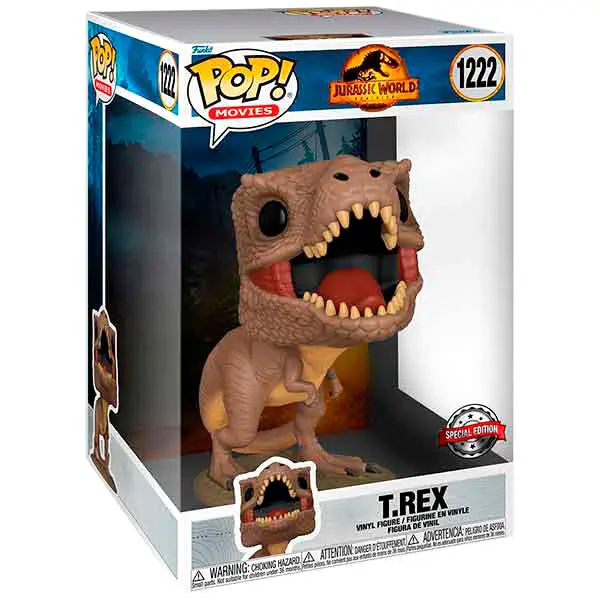 POP figúrka Jurassic World 3 T-Rex exkluzívne 25 cm termékfotó