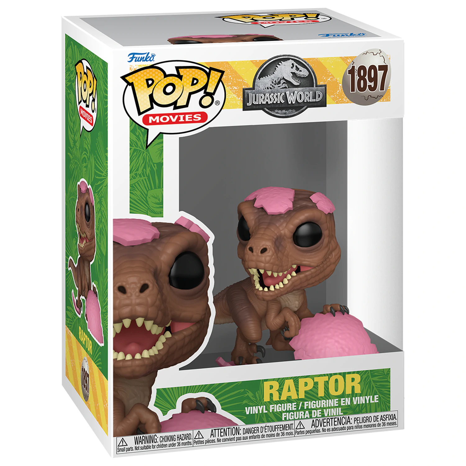 Funko POP figúrka Jurassic World Raptor produktová fotografia
