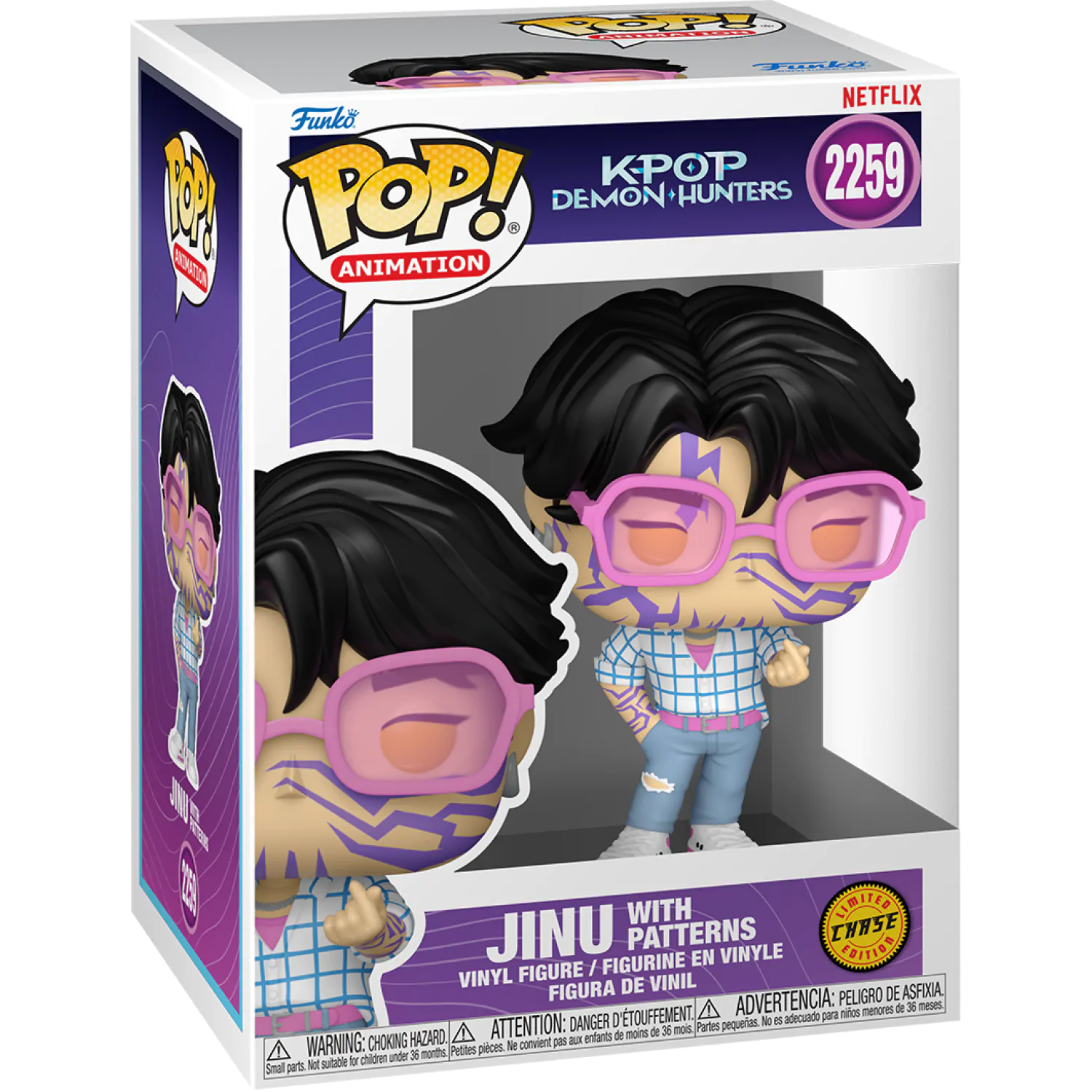 Funko POP figúrka Kpop Demon Hunters Jinu Chase produktová fotografia