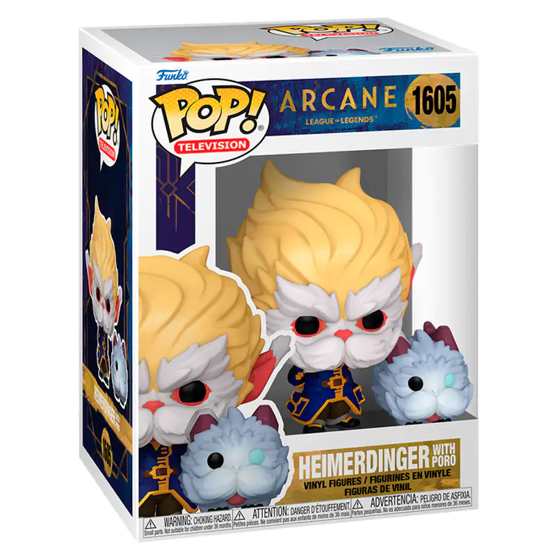 Funko POP figúrka League of Legends Arcane Heimerdinger s Porom termékfotó