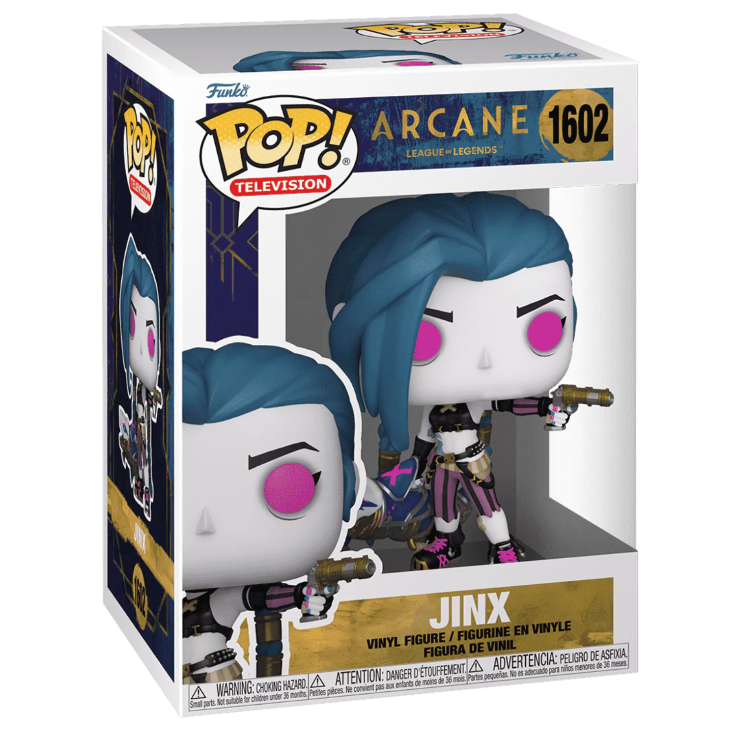 Funko POP figúrka League Legends Arcane Jinx produktová fotografia