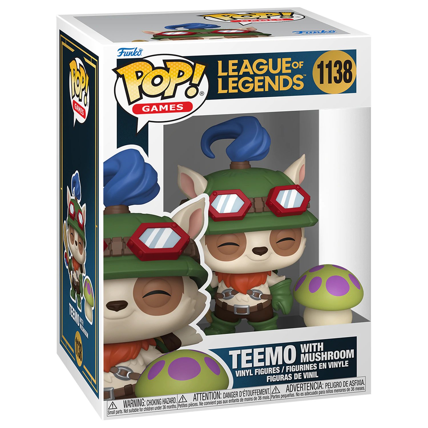 Funko POP figúrka League of Legends Teemo with Mushroom produktová fotografia