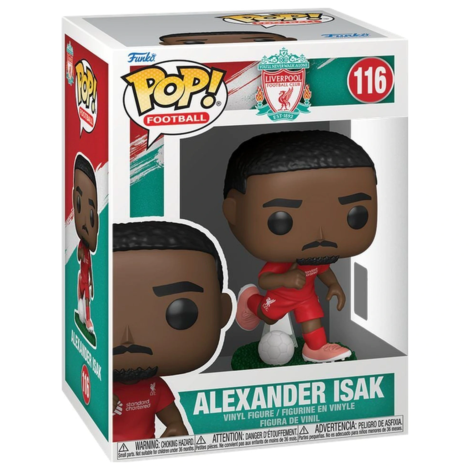 Funko POP figúrka Liverpool Alexander Isak produktová fotografia