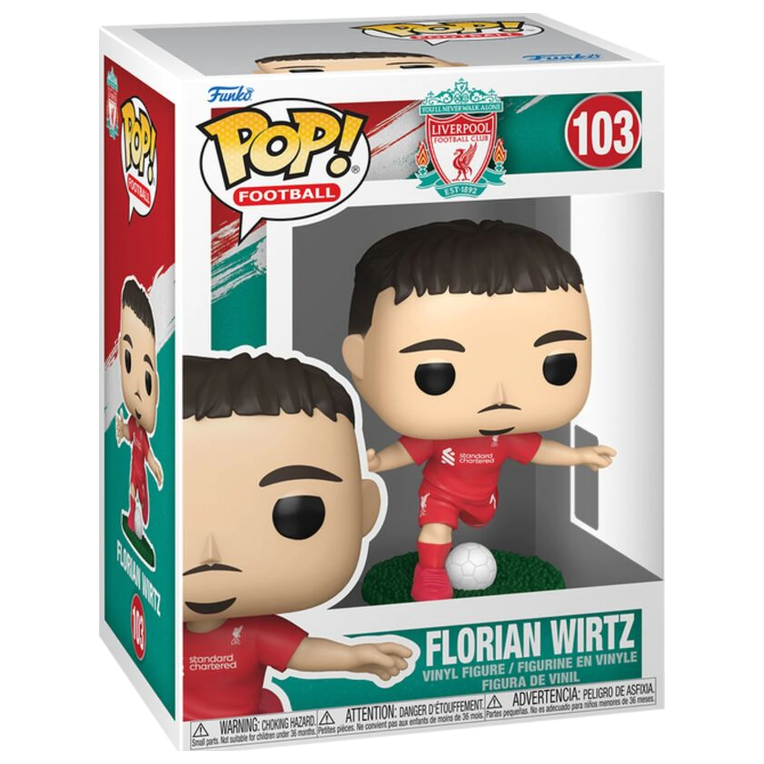 Funko POP figúrka Liverpool Florian Wirtz produktová fotografia