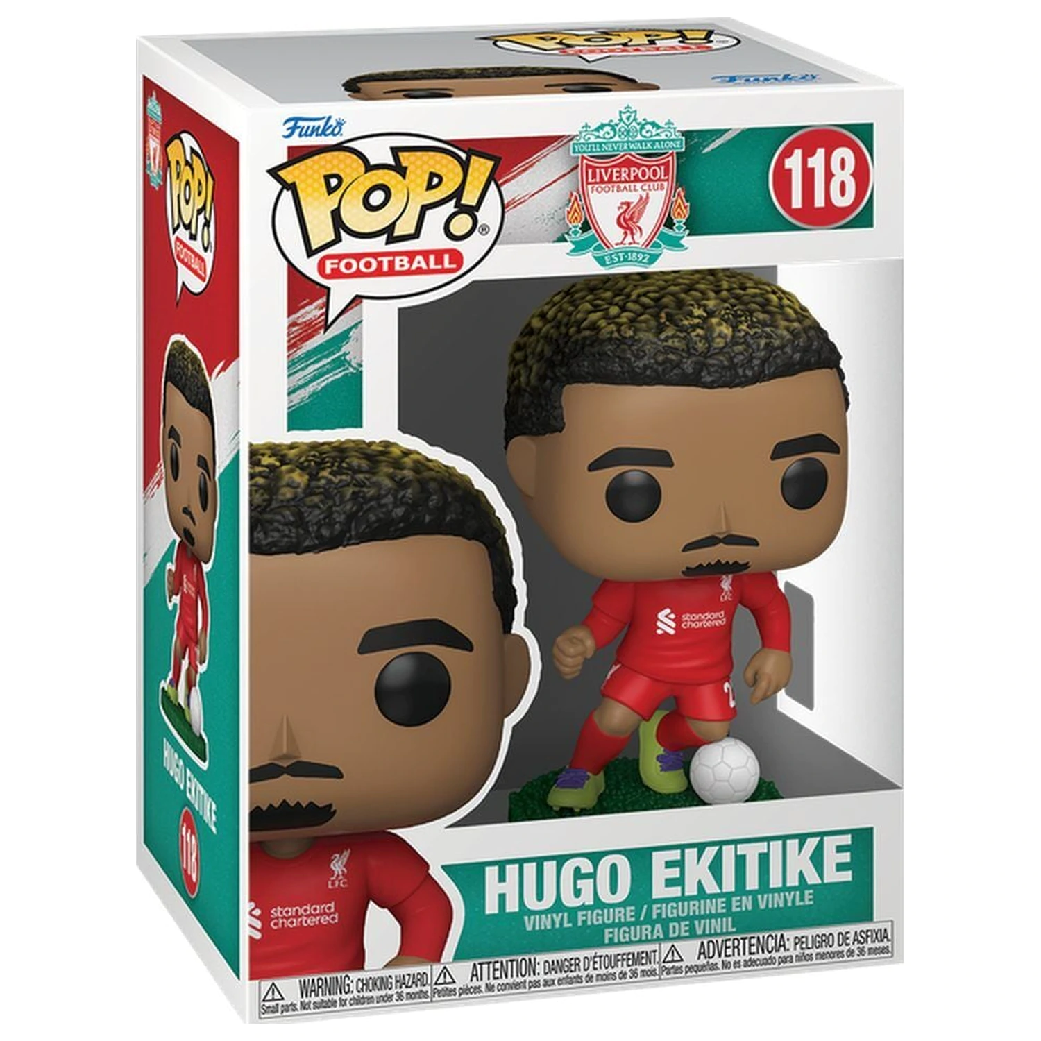 Funko POP figúrka Liverpool Hugo Ekitike produktová fotografia