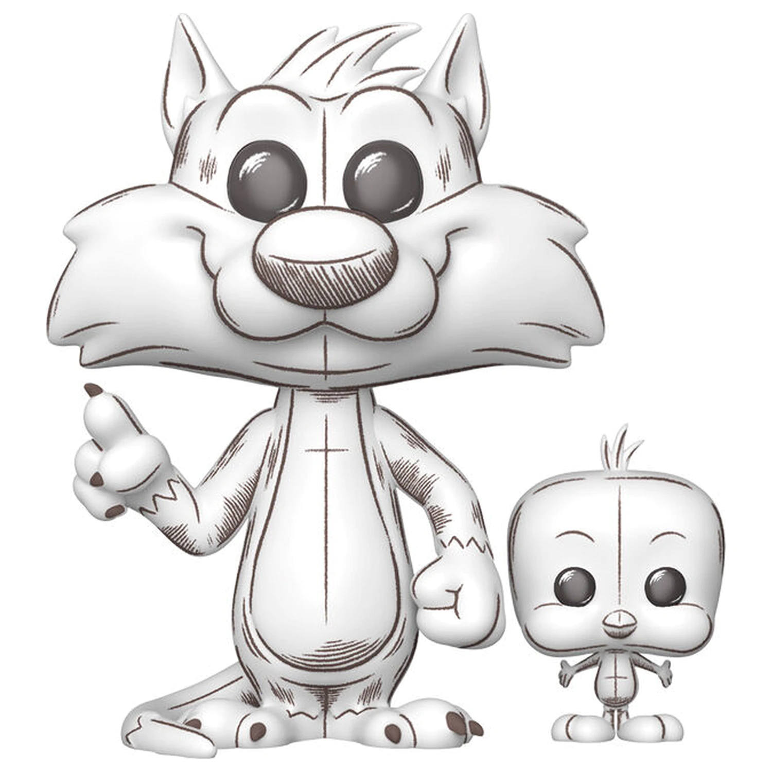 Funko POP figúrka Looney Tunes Sylvester & Tweety produktová fotografia