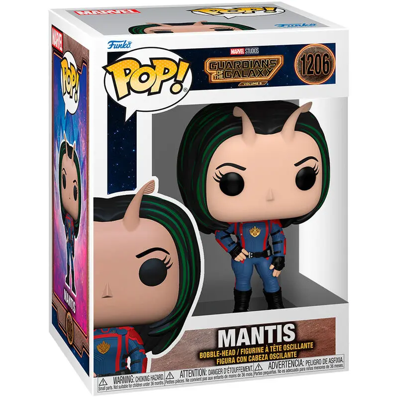 Guardians of the Galaxy Vol. 3 POP! Vinyl Figúrka Mantis 9 cm termékfotó