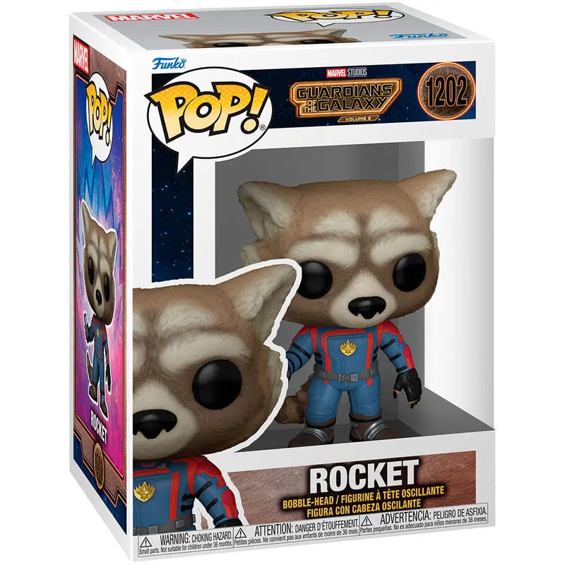 Guardians of the Galaxy Vol. 3 POP! Vinyl figúrka Rocket 9 cm termékfotó