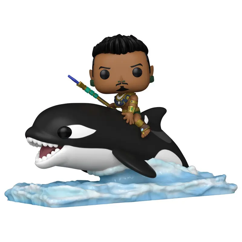 Black Panther: Wakanda Forever POP! Rides Super Deluxe Vinyl Figurka Namor s Orca 15 cm termékfotó