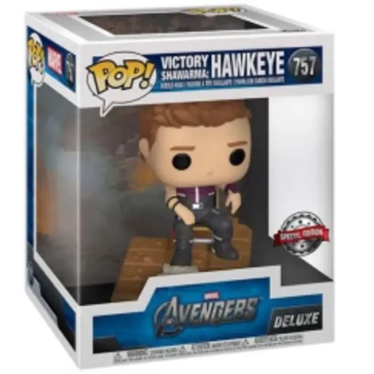 POP figúrka Marvel Avengers Hawkeye Victory Shawarma exkluzívne termékfotó