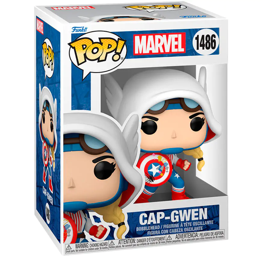 Funko POP figúrka Marvel Cap-Gwen produktová fotografia