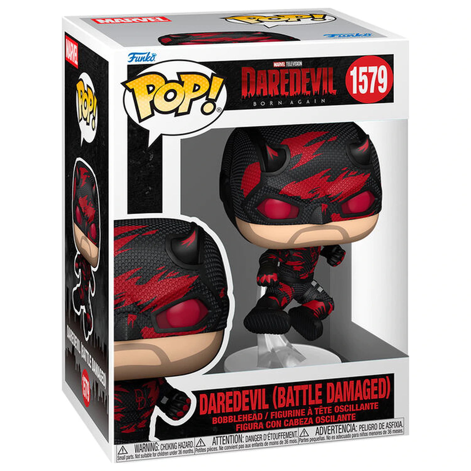 Funko POP figúrka Marvel Daredevil Born Again Daredevil Battle Damaged produktová fotografia