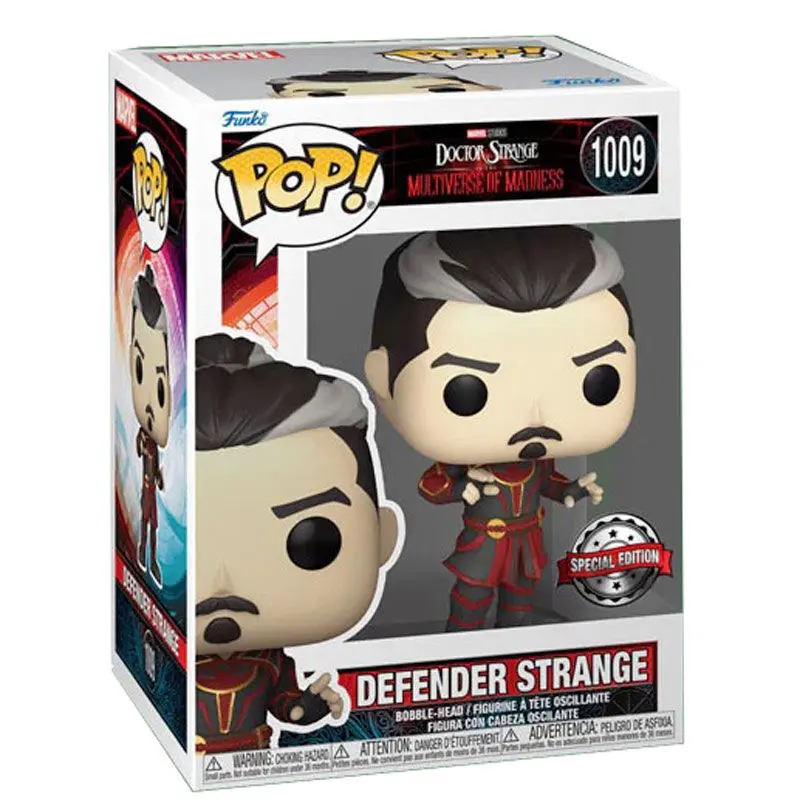 POP figurína Marvel Doctor Strange Defender Strange exkluzívne termékfotó