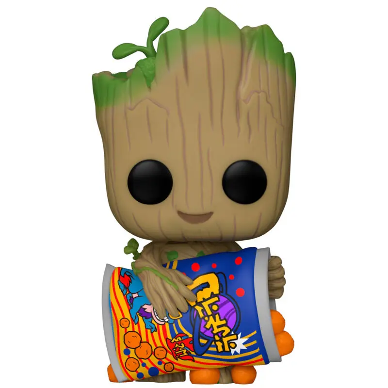 I Am Groot POP! Vinylová figúrka Groot s Cheese Puffs 9 cm produktová fotografia