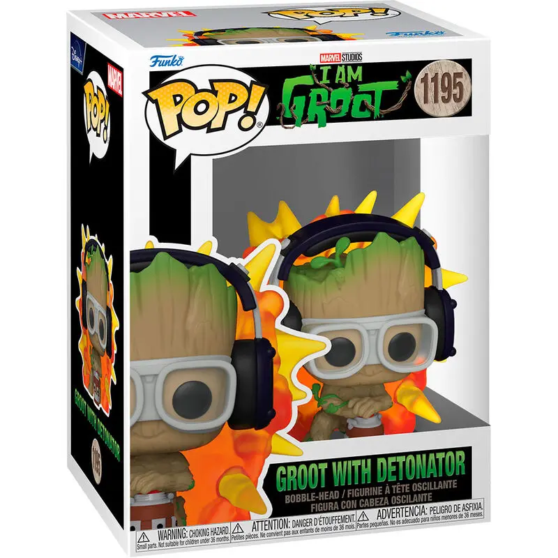 I Am Groot POP! vinylová figúrka Groot w/ detonátor 9 cm termékfotó