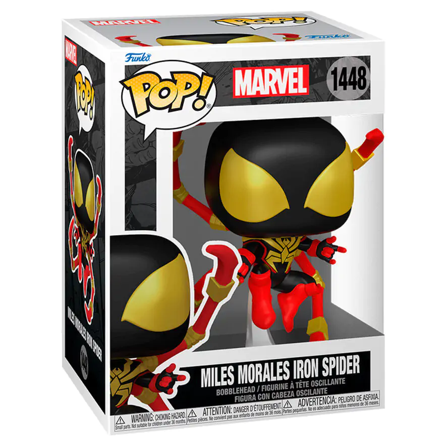 Funko POP figúrka Marvel Miles Morales Iron Spider termékfotó