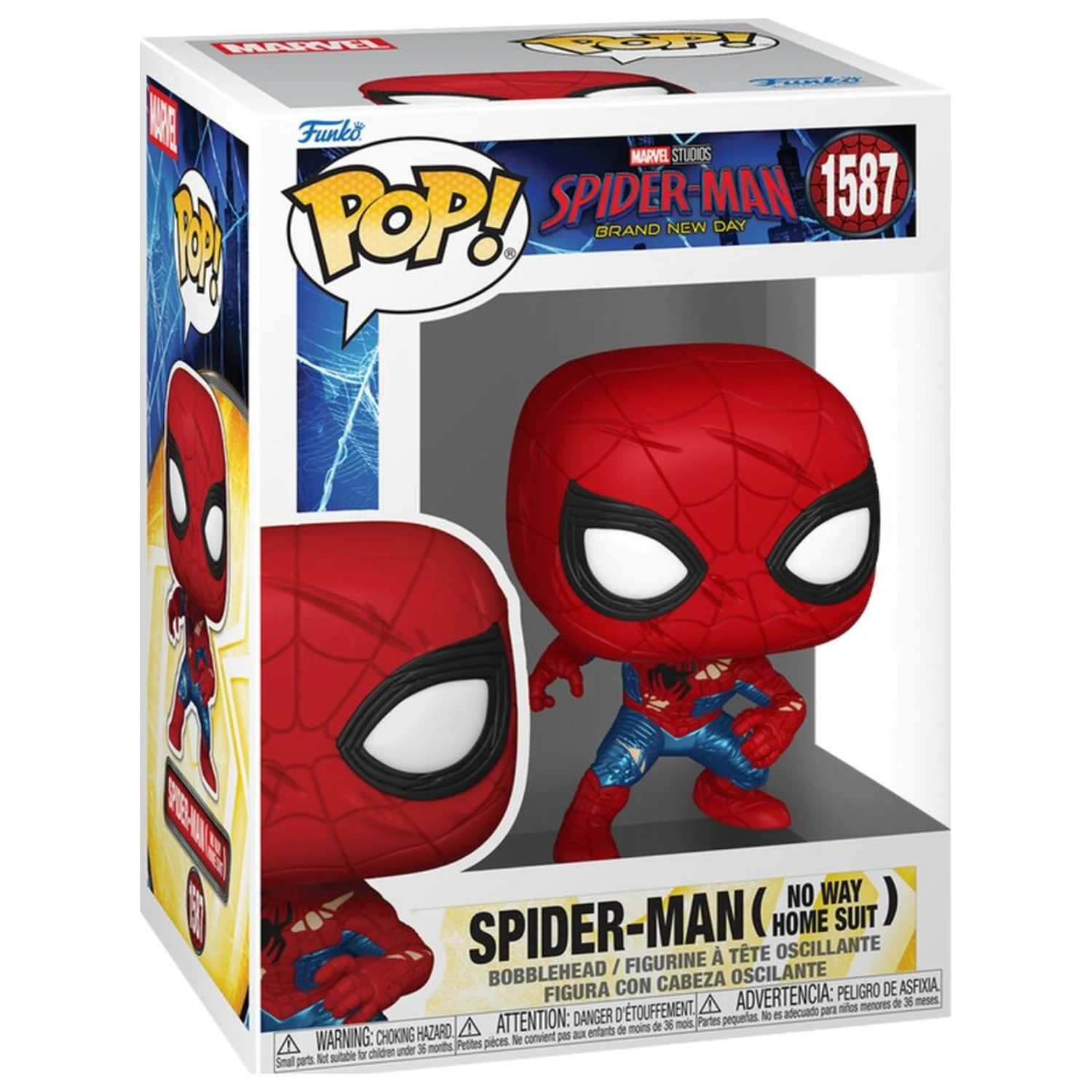 Funko POP figúrka Marvel Spider-Man Brand New Day Spider-Man No Way Home Suit produktová fotografia