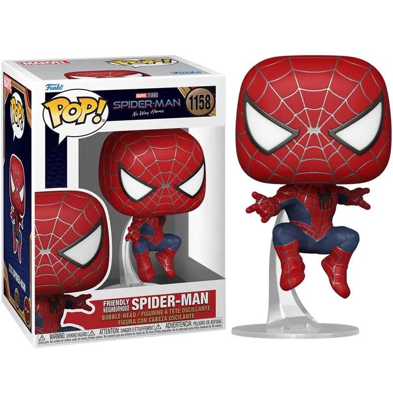 Spider-Man: No Way Home POP! Marvel Vinyl figúrka Friendly Neighborhood 9 cm termékfotó