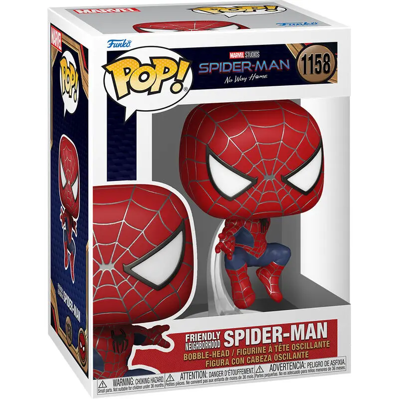 Spider-Man: No Way Home POP! Marvel Vinyl figúrka Friendly Neighborhood 9 cm termékfotó