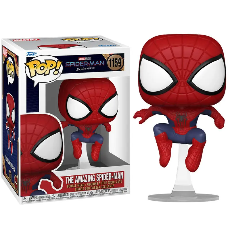 Spider-Man: No Way Home POP! Marvel Vinyl figúrka The Amazing Spider-Man 9 cm termékfotó