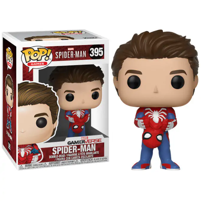 Funko POP figúrka Marvel Spider-Man unmasked Spider-Man produktová fotografia
