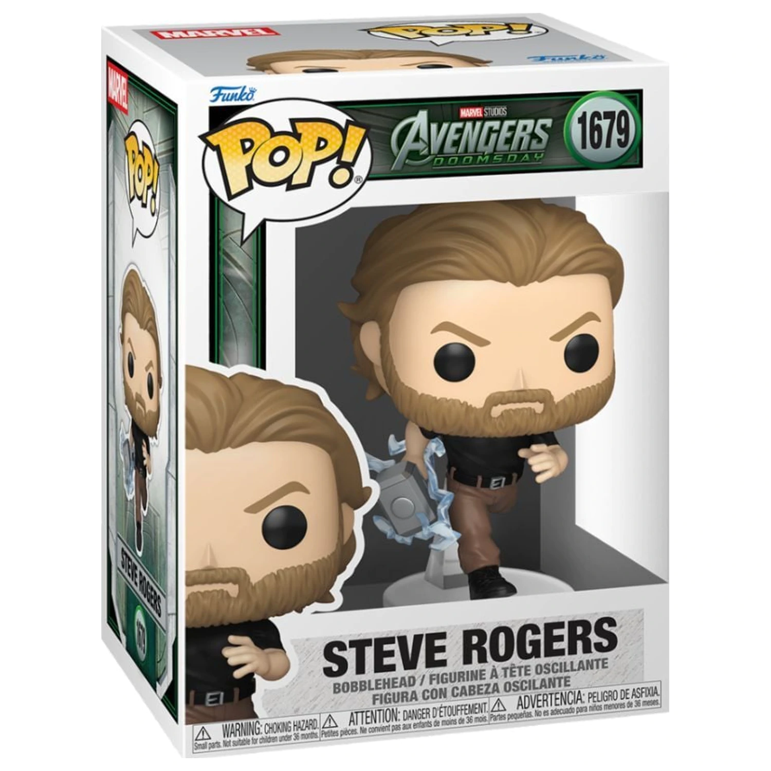 Funko POP figúrka Marvel Studios Avengers Doomsday Steve Rogers produktová fotografia